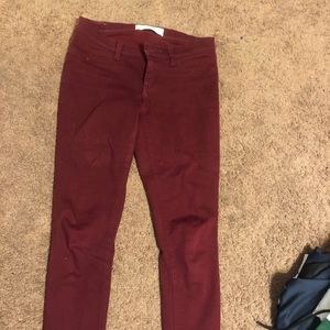 RSQ Maroon Jeans